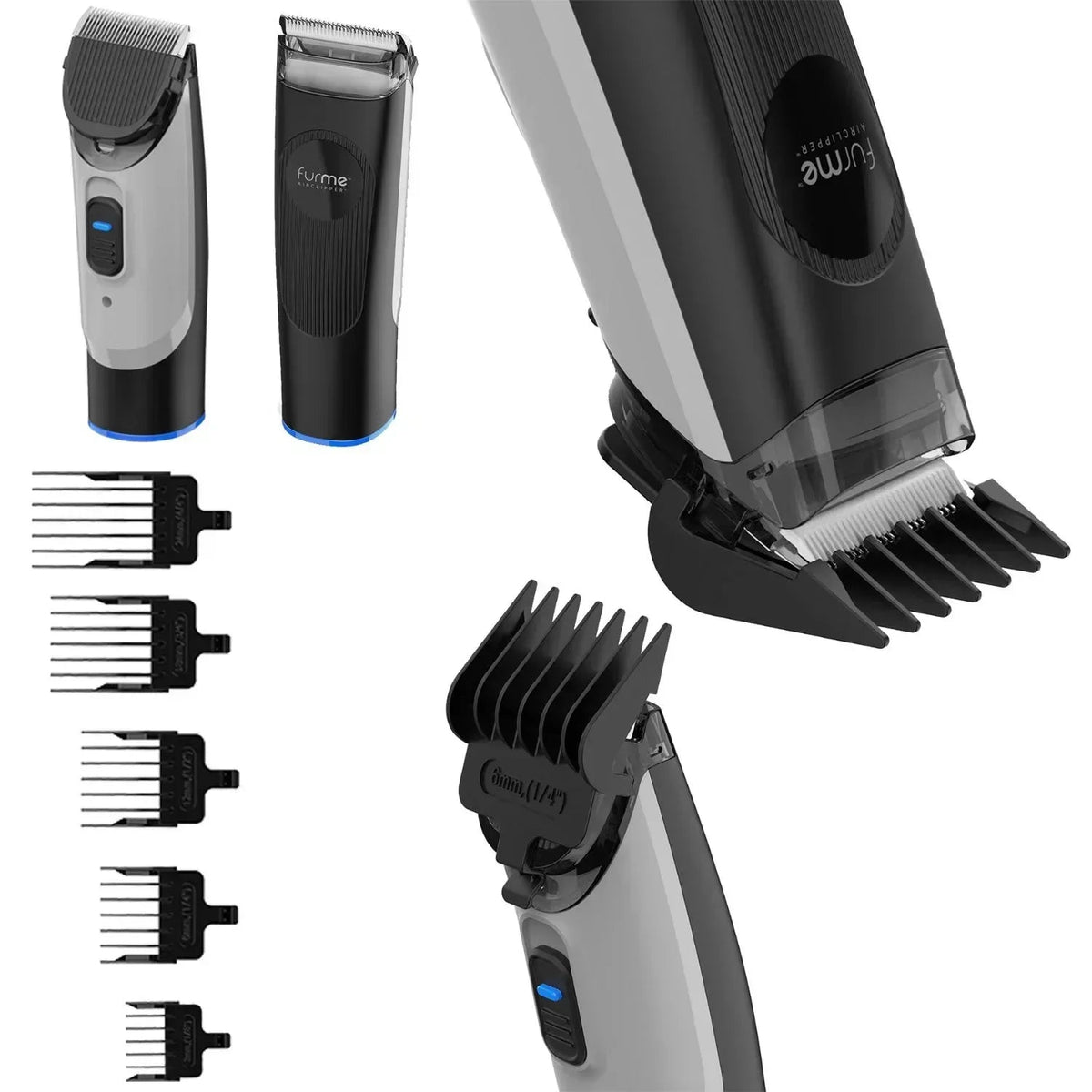 furMe Professional PLUS Pet Grooming Vacuum Kit + Bonus Dematting Rake