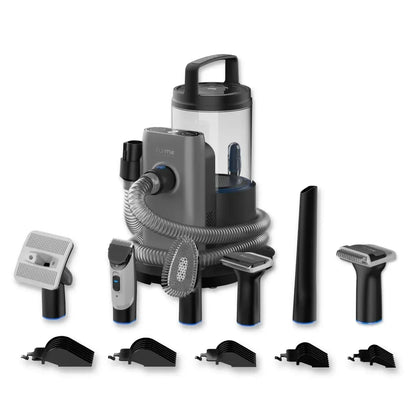 furMe Professional PLUS Pet Grooming Vacuum Kit + Bonus Dematting Rake