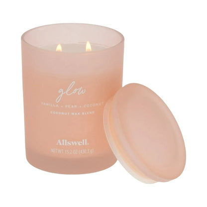 Allswell Scented 2-Wick Spa Jar Candle 15oz.