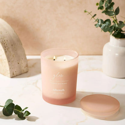 Allswell Scented 2-Wick Spa Jar Candle 15oz.