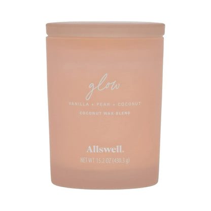Allswell Scented 2-Wick Spa Jar Candle 15oz.