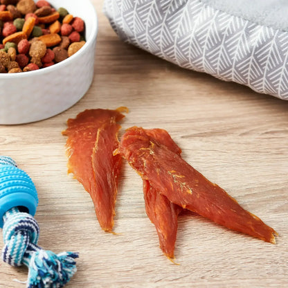 Golden Rewards Chicken Flavor Premium Dry Jerky Treats for All Dogs