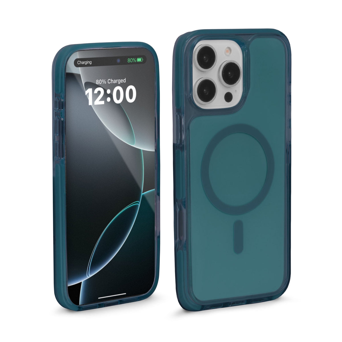 iHome Magnetic Velo Phone Case for iPhone 17/16 Pro, Black