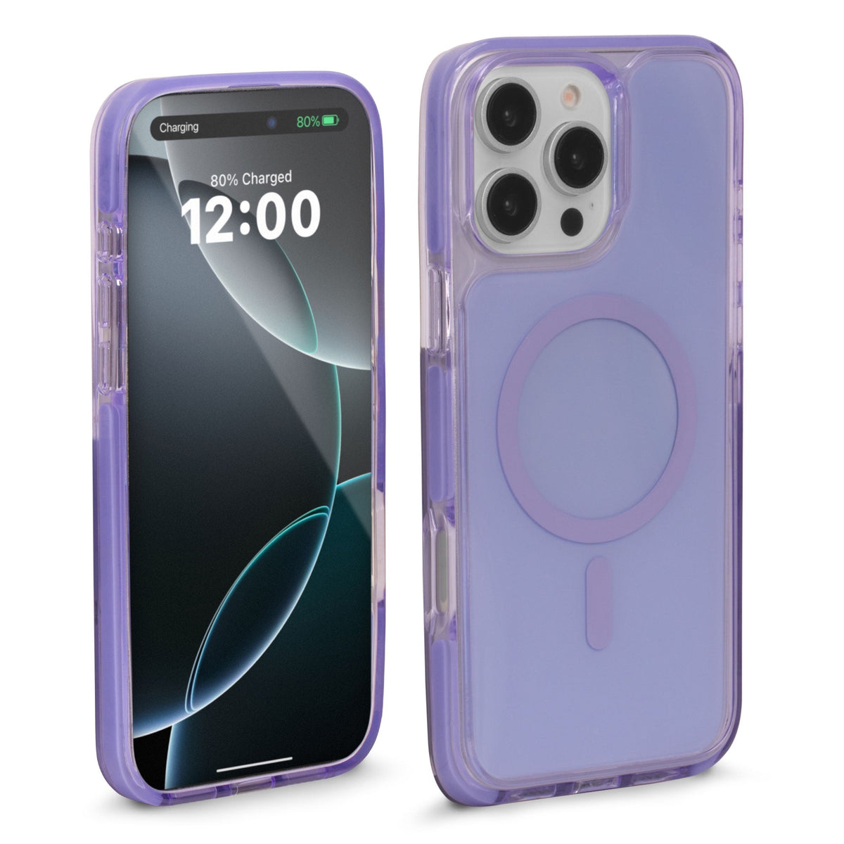 iHome Magnetic Velo Phone Case for iPhone 17/16 Pro, Black
