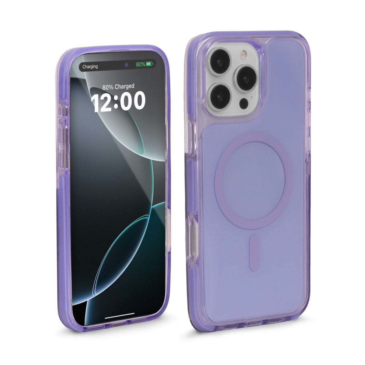 iHome Magnetic Velo Phone Case for iPhone 17/16 Pro, Black