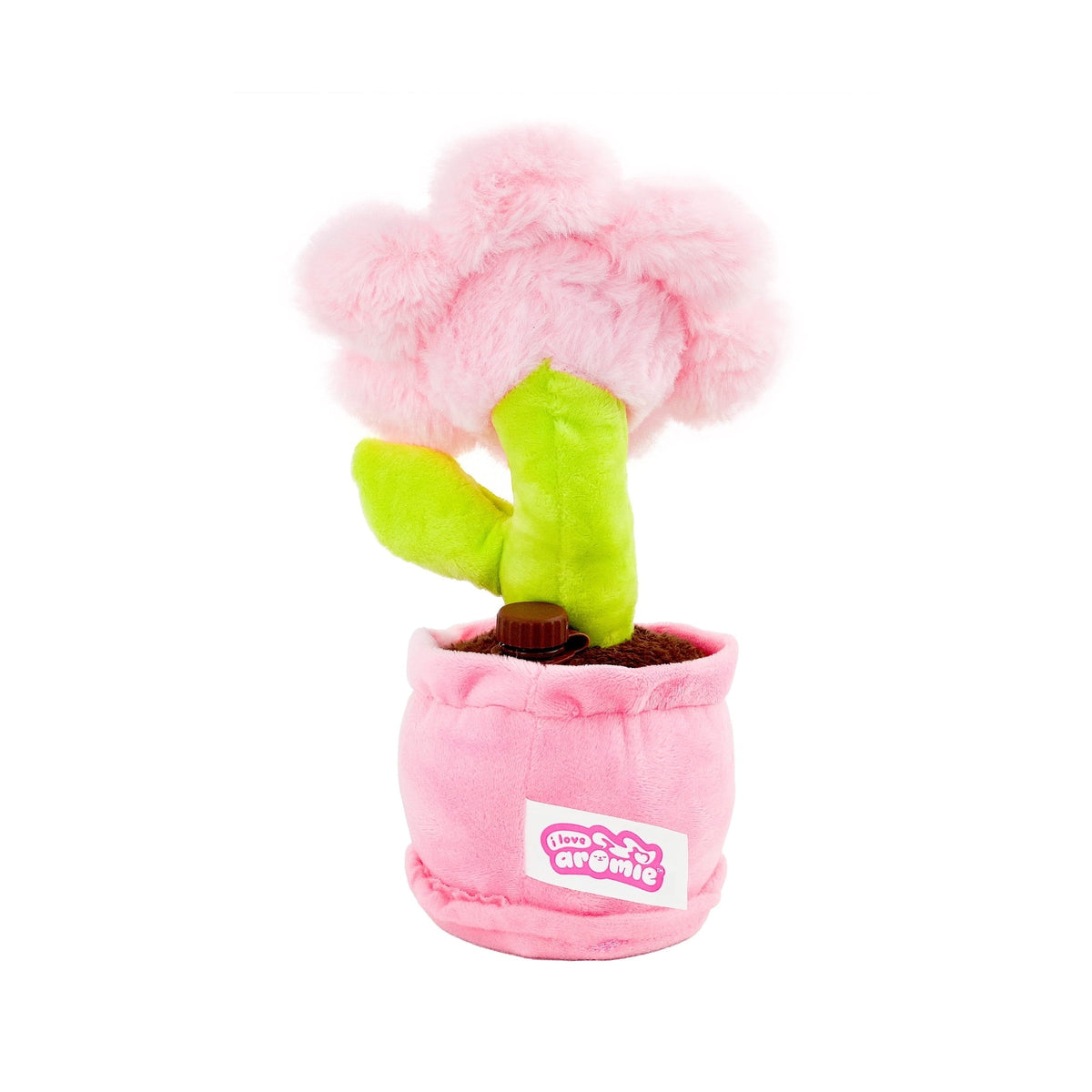 i love aromie™ Posypurr - Hibiscus Scented Flower Plush with Visible Magic Mist. Refillable Fragrance Toy for Kids 4+