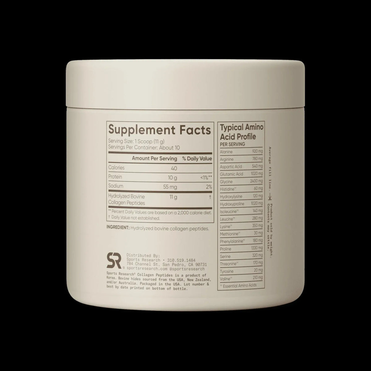 Collagen Peptides unflavored