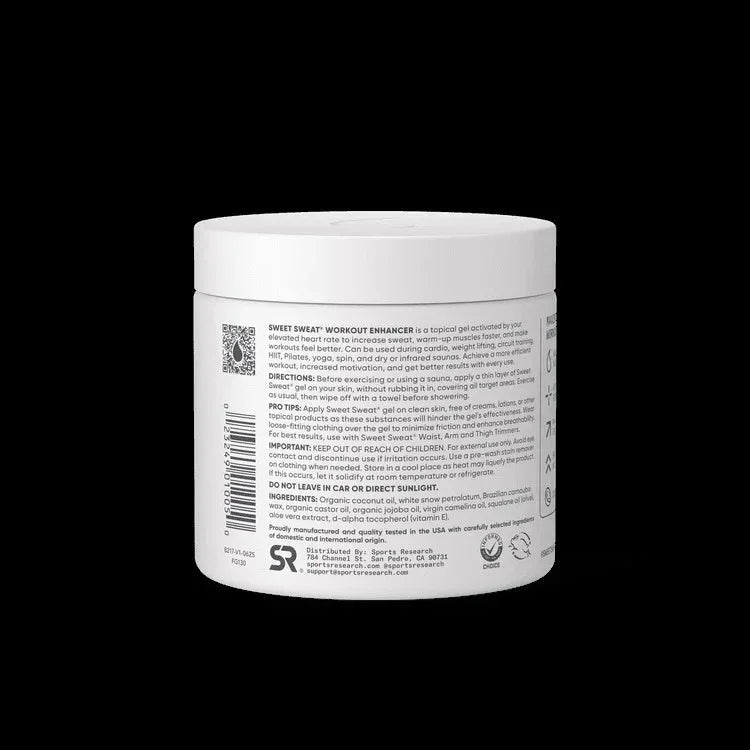 Sweet Sweat® Jar Topical Gel