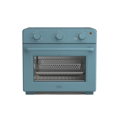 bella 6-Slice Air Fry Toaster Oven with 7 Preset Cooking Options and EverGood™ Nonstick Coated Trays, Surf