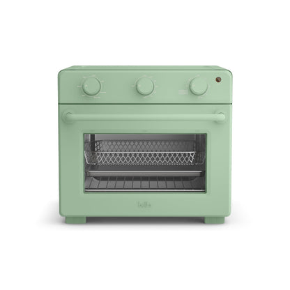 bella 6-Slice Air Fry Toaster Oven with 7 Preset Cooking Options and EverGood™ Nonstick Coated Trays, Surf