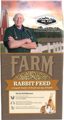 Dr. Pol Healthy Balance Alfalfa Recipe Rabbit Feed, 30-lb bag By Dr. Pol