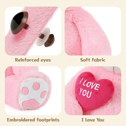 Tezituor 36" Teddy Bear Stuffed Animal Giant Bear Plush with I Love You Heart Plush Toy