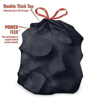 33-Gallon Power Flex Drawstring Trash Bags (90 Ct.)