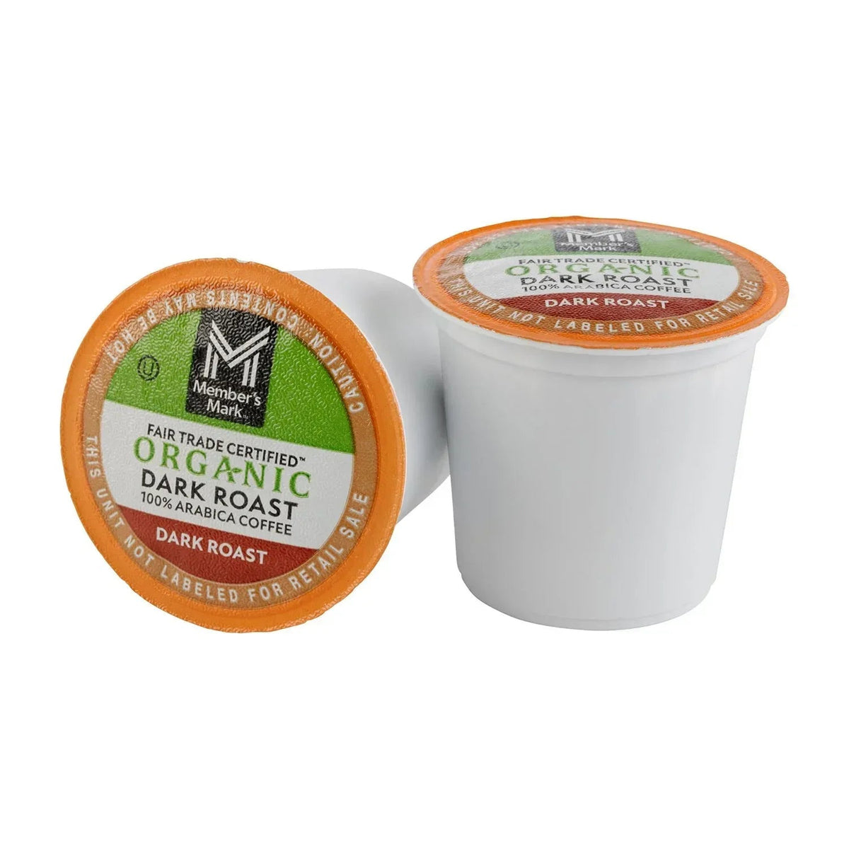 members mark organic dark roast coffee pods