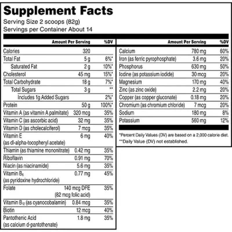 Muscle Milk Pro Series 50G Whey Protein Powder, Intense Vanilla (2.54 Lbs.)