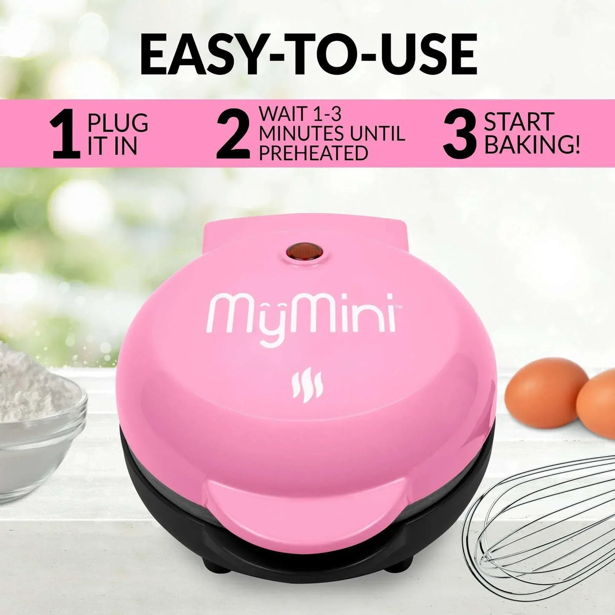 MyMini Heart Waffle Maker