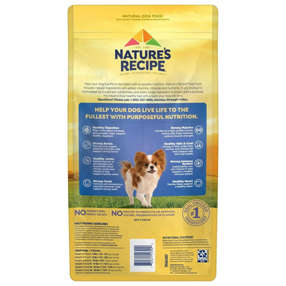 Nature′s Recipe Small Breed Grain Free Chicken, Sweet Potato & Pumpkin Dry Dog Food