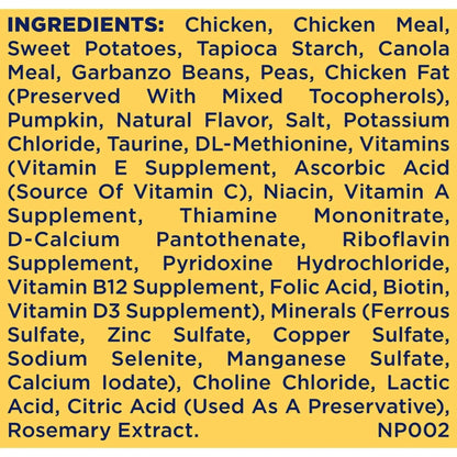 Nature′s Recipe Small Breed Grain Free Chicken, Sweet Potato & Pumpkin Dry Dog Food