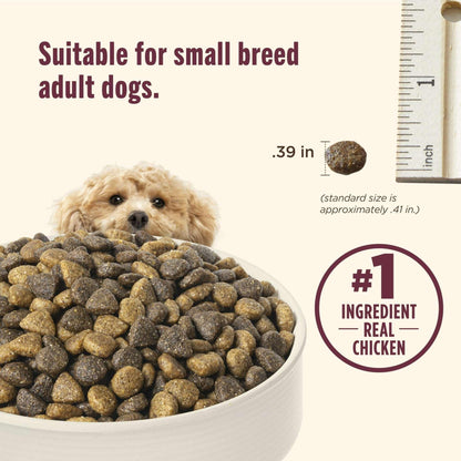 Nutrish Small Breed Real Chicken & Veggies Recipe Whole Health Blend Dry Dog Food