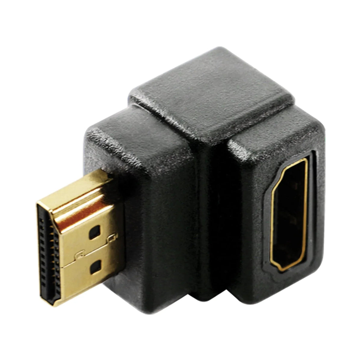 onn HDMI 90-Degree Adapter, Black