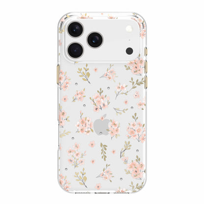 onn Pink Floral with Gems Phone Case for iPhone Air