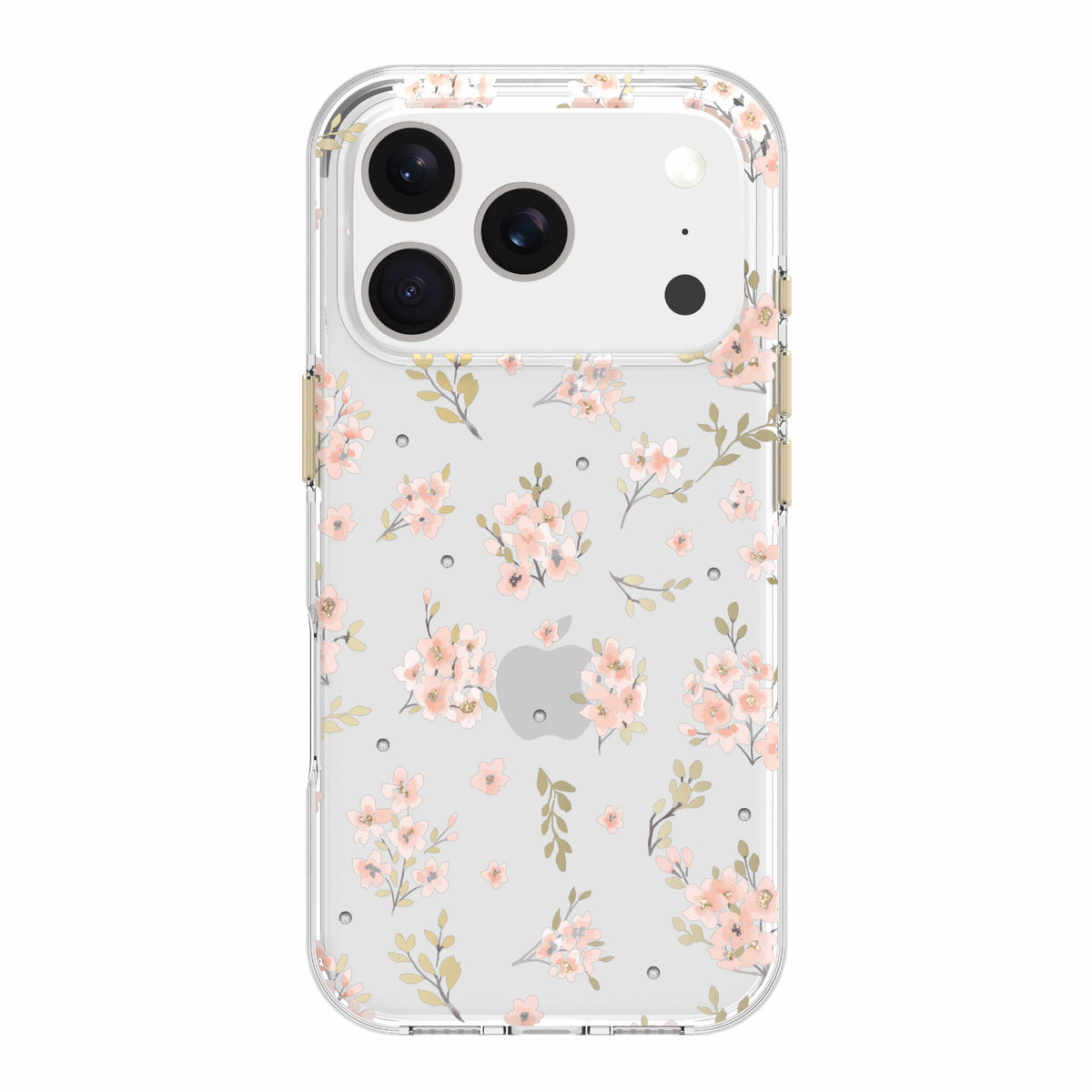onn Pink Floral with Gems Phone Case for iPhone Air