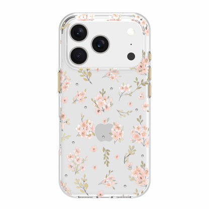 onn Pink Floral with Gems Phone Case for iPhone Air