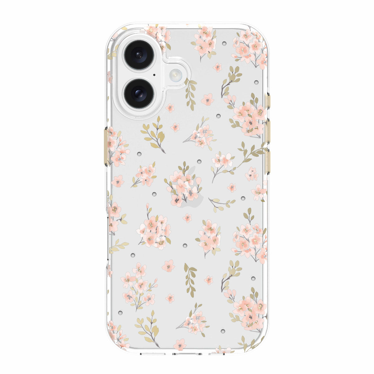 onn Pink Floral with Gems Phone Case for iPhone Air