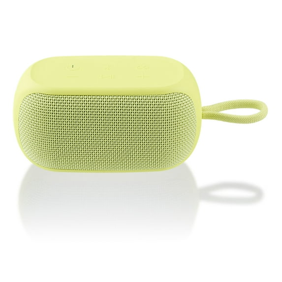 onn Small Rugged Speaker with Bluetooth Wireless Technology, Blue
