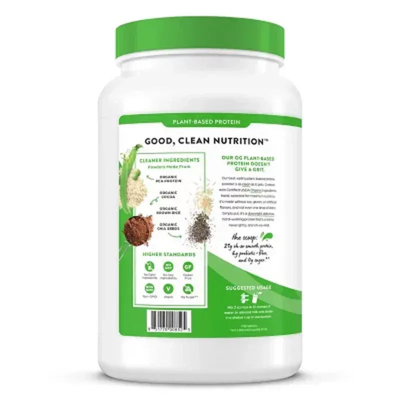 Orgain Organic 21G Plant-Based Protein Powder, Creamy Chocolate Fudge (2.74 Lbs.)
