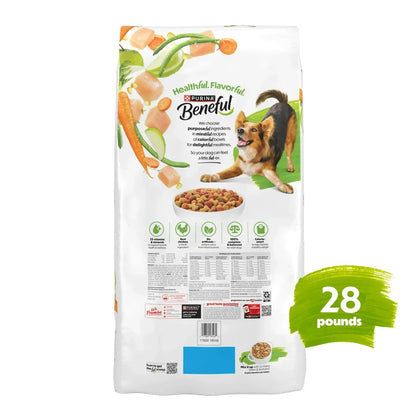 Purina Beneful Healthy Weight with Farm-Raised Chicken Natural Dog Food Dry Formula with Added Vitamins, Minerals and Nutrients