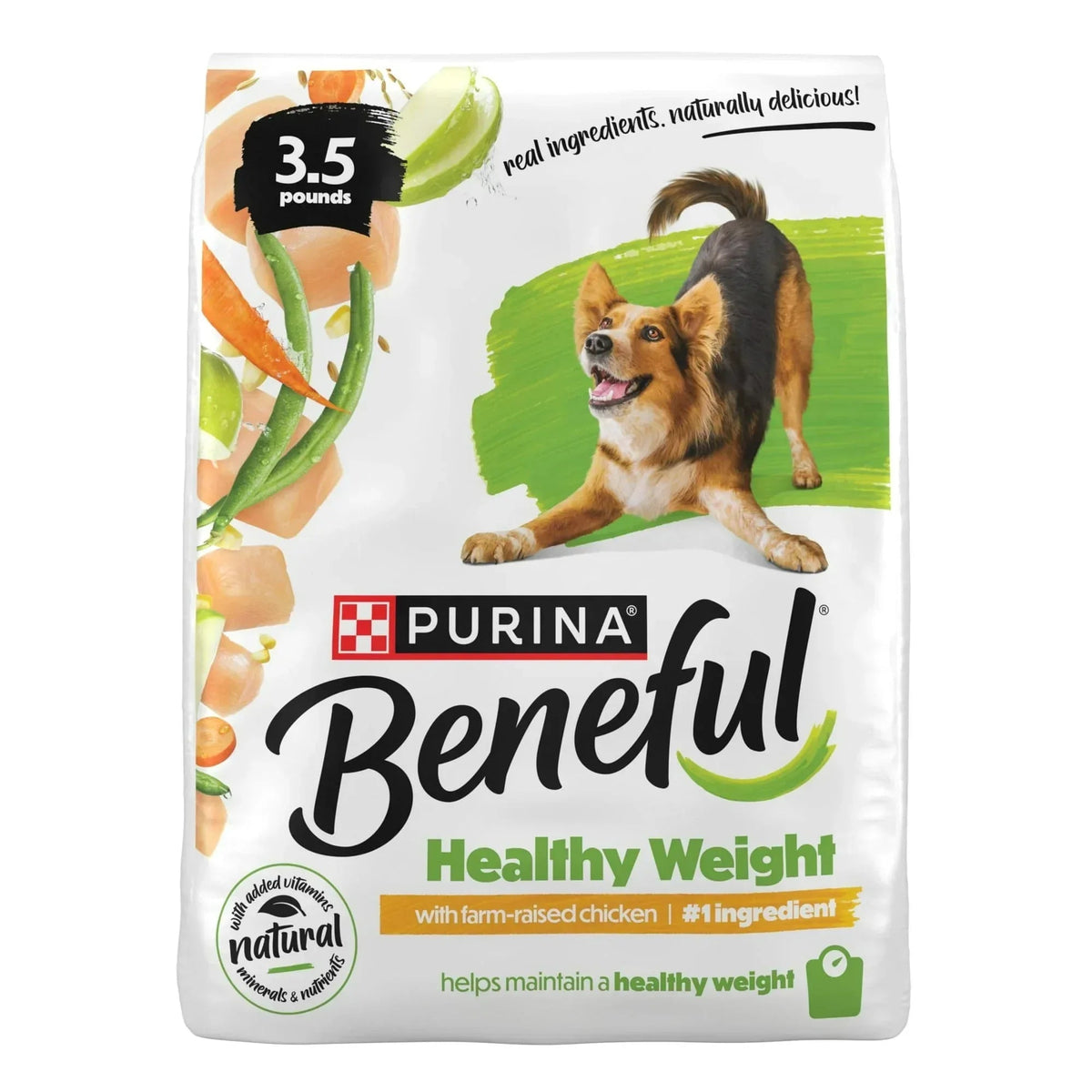 Purina Beneful Healthy Weight with Farm-Raised Chicken Natural Dog Food Dry Formula with Added Vitamins, Minerals and Nutrients