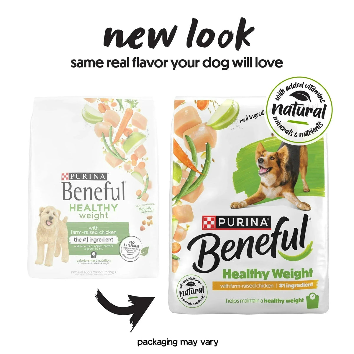 Purina Beneful Healthy Weight with Farm-Raised Chicken Natural Dog Food Dry Formula with Added Vitamins, Minerals and Nutrients