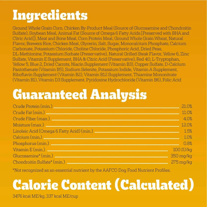Pedigree With Tender Bites for Small Dogs Adult Dry Dog Food, Chicken and Steak Flavor