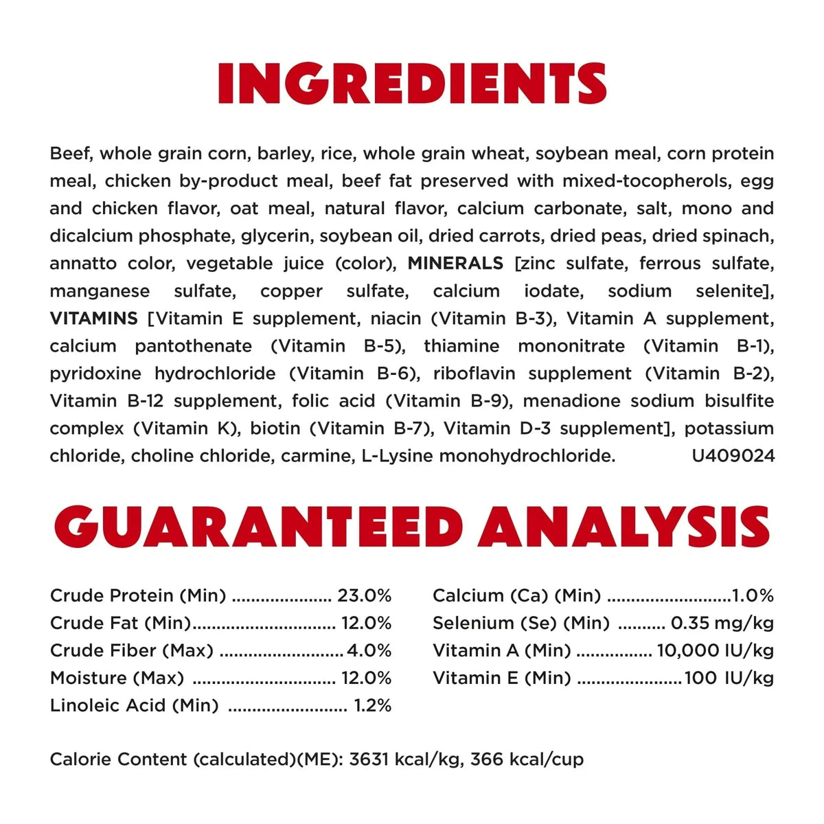 Purina Beneful Originals With Farm-Raised Beef Natural Dry Dog Food Recipe With Added Vitamins, Minerals and Nutrients