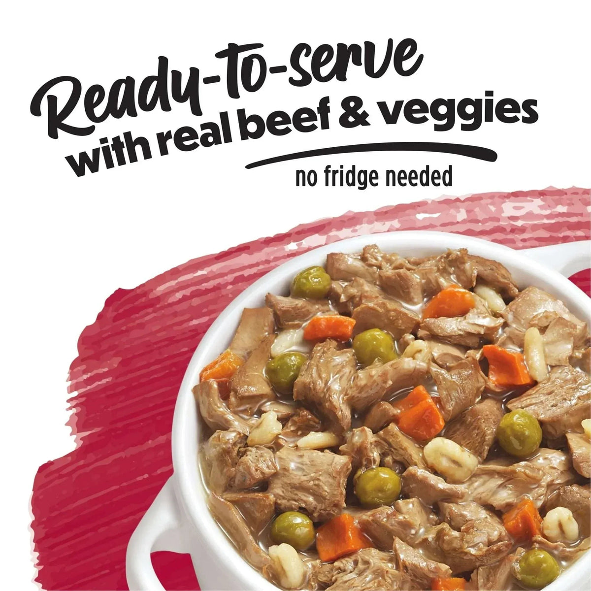 Purina Beneful Dog Food Freshly Prepared Meals, Dog Food Fresh, High Protein Wet Dog Food, Beef Stew