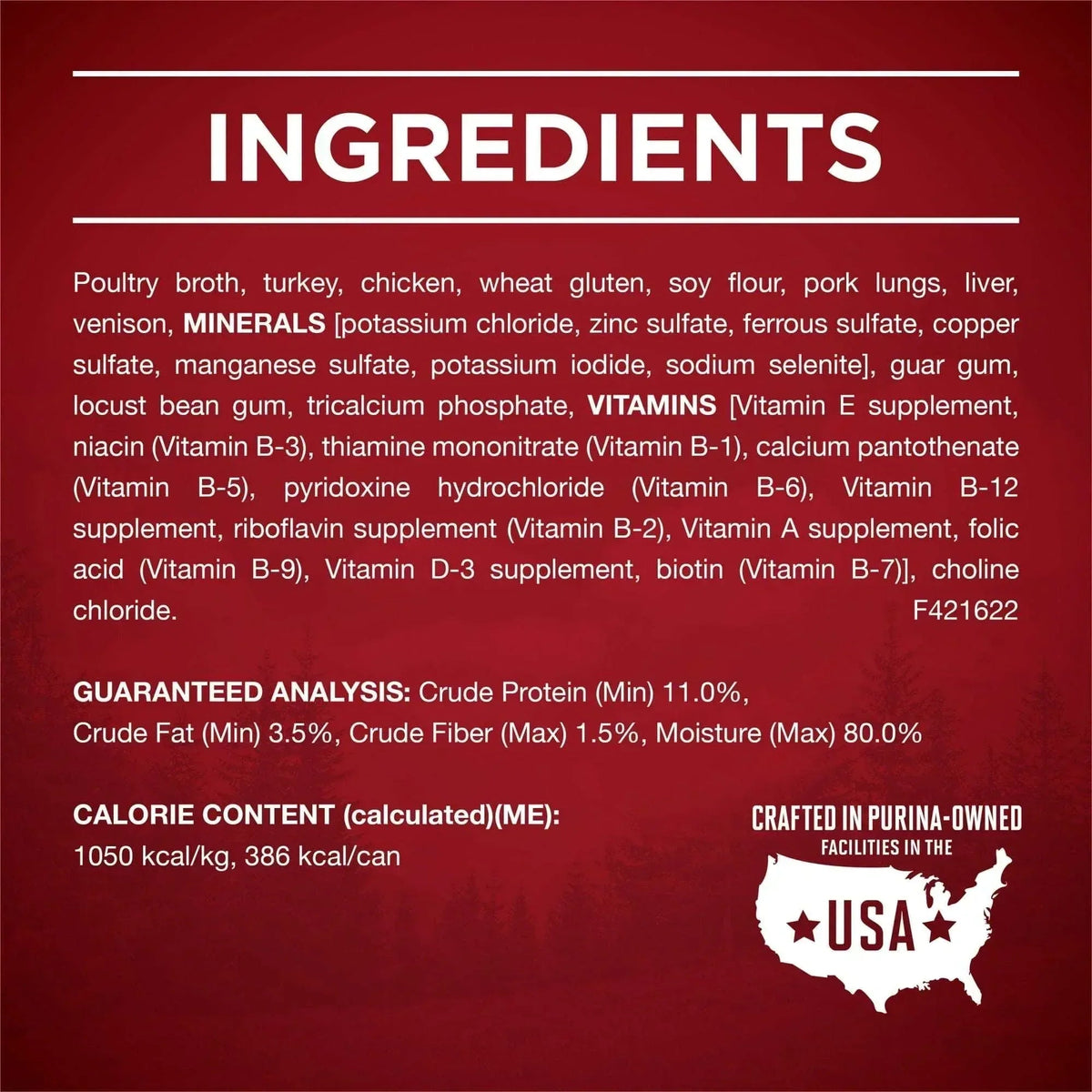 Purina ONE True Instinct Wet Dog Food, High Protein Soft Turkey & Venison, 13 oz Can