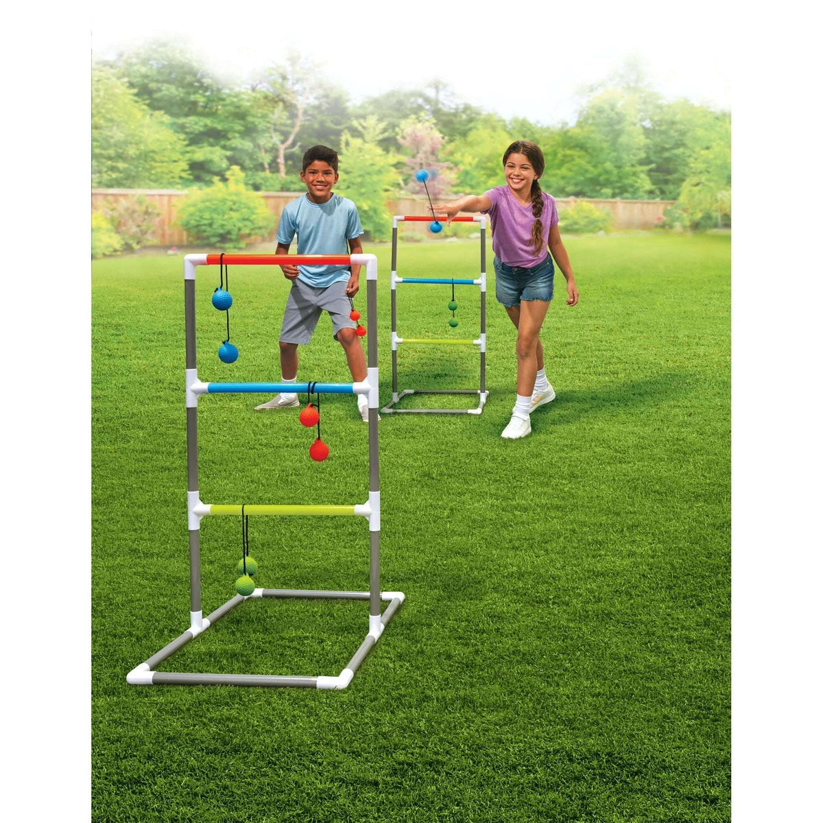 Play Day Ladder Ball - Toy Sports Equipment & Outdoor Game, Children Ages 6+
