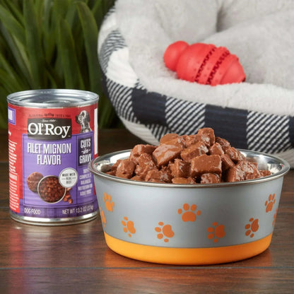 Ol' Roy Filet Mignon Flavor Cuts in Gravy, 13.2 oz Can