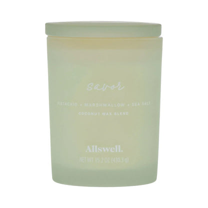 Allswell Scented 2-Wick Spa Jar Candle 15oz.