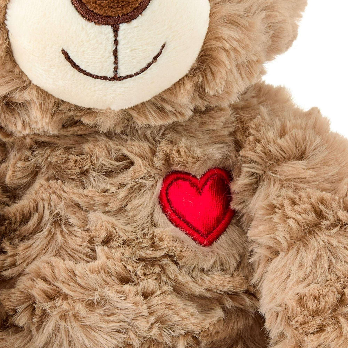 Small Bear Plush, Brown, 7", Valentine's Day by Way To Celebrate
