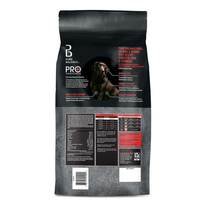 Pure Balance Pro+ Sensitive Skin & Stomach Dog Food, Salmon & Rice Recipe