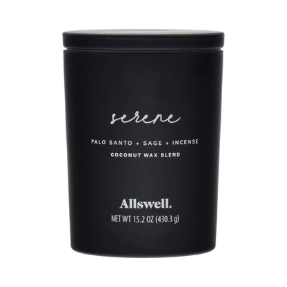 Allswell Scented 2-Wick Spa Jar Candle 15oz.
