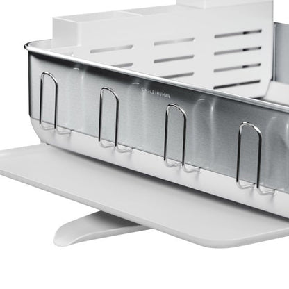 simplehuman Steel Frame Dishrack with Knife Block