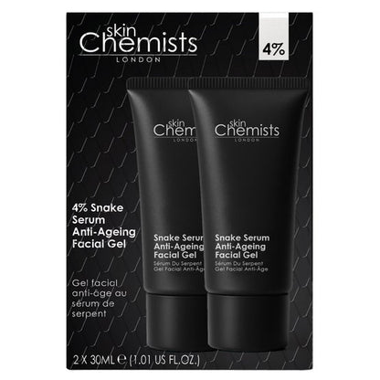 skinChemists Snake Serum Anti-Aging Facial Gel 1.01 fl oz, 2-pack