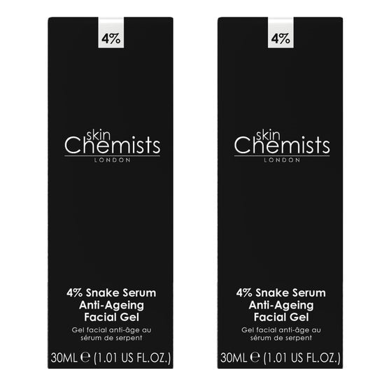 skinChemists Snake Serum Anti-Aging Facial Gel 1.01 fl oz, 2-pack