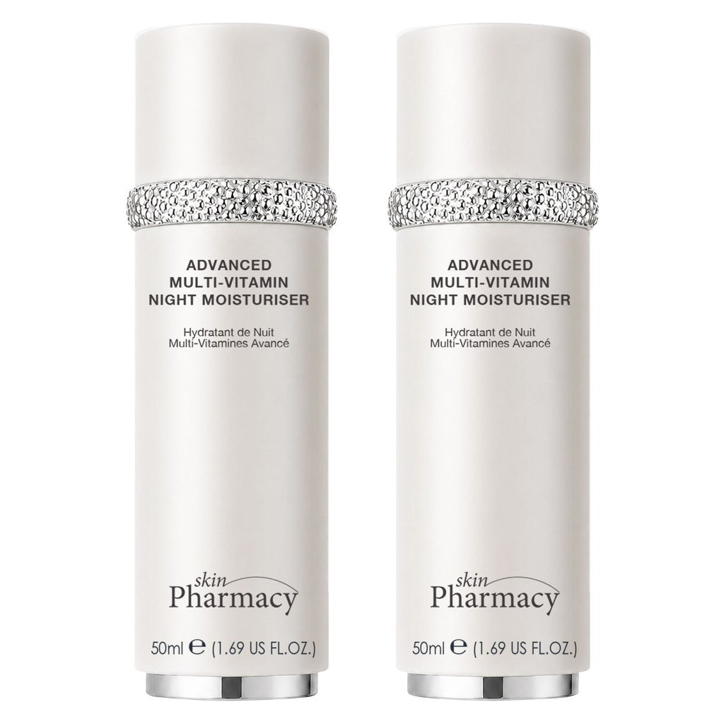 skinPharmacy Advanced Multi-Vitamin Night Moisturizer, 1.69 fl oz, 2-pack