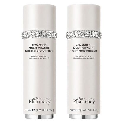 skinPharmacy Advanced Multi-Vitamin Night Moisturizer, 1.69 fl oz, 2-pack