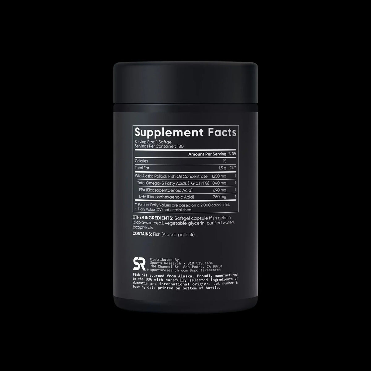 Omega-3 Fish Oil from Wild Alaska Pollock