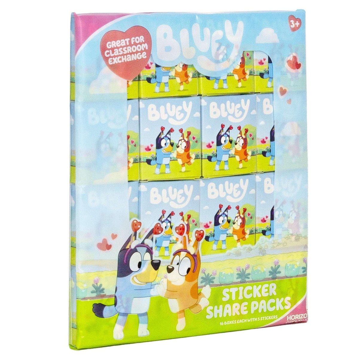 Bluey Sticker Share Packs